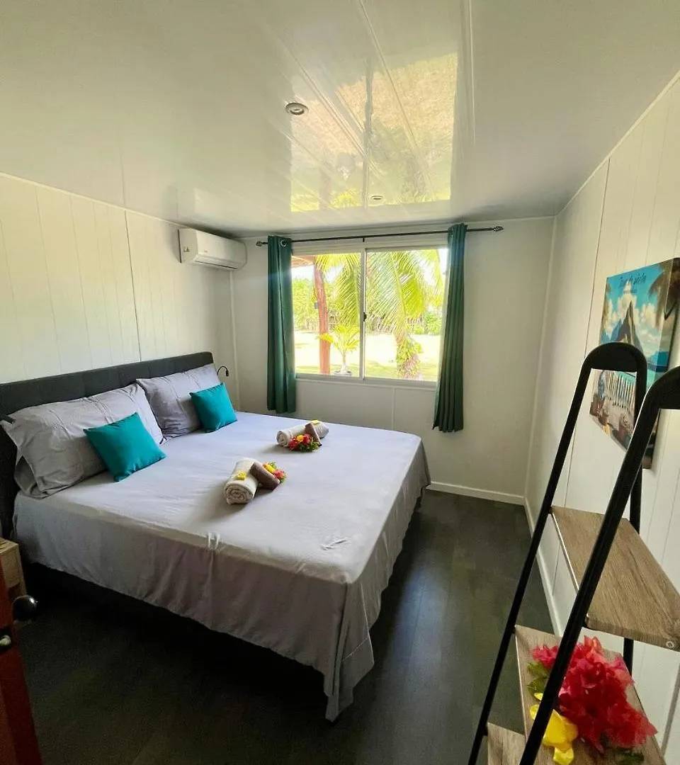 Villa Tmk Lodge Haapiti Semesterbostad